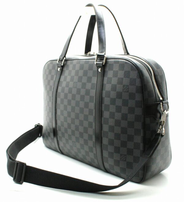 11651076 1 Louis Vuitton Yorn Bag Damier Graphite Black