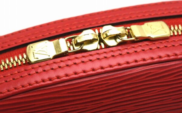 11651123 5 Louis Vuitton Jasmine Handbag Epi Red