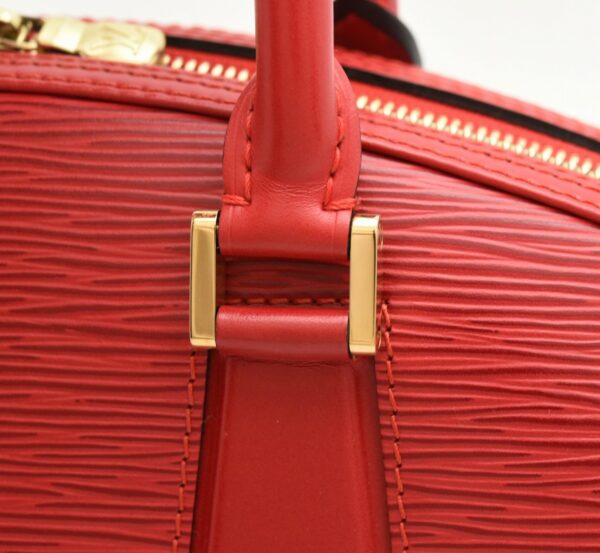 11651123 6 Louis Vuitton Jasmine Handbag Epi Red