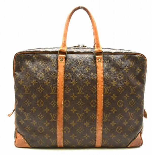 11651137 Louis Vuitton Porte Document Voyage Briefcase Monogram Brown