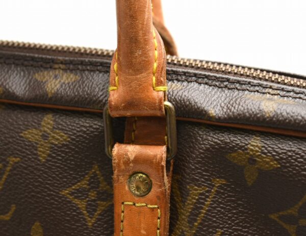 11651137 6 Louis Vuitton Porte Document Voyage Briefcase Monogram Brown