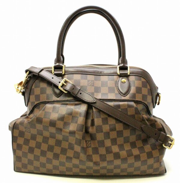 11651176 Louis Vuitton Trevi GM Handbag Damier Brown