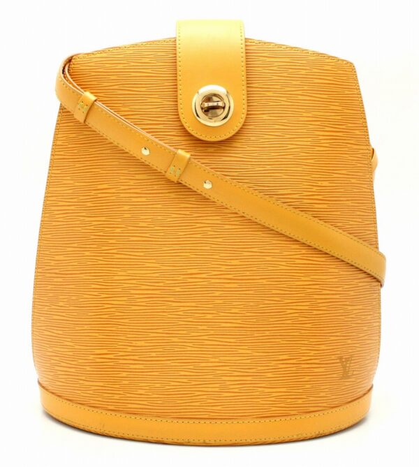 11651181 Louis Vuitton Cluny Shoulder Bag Epi Yellow