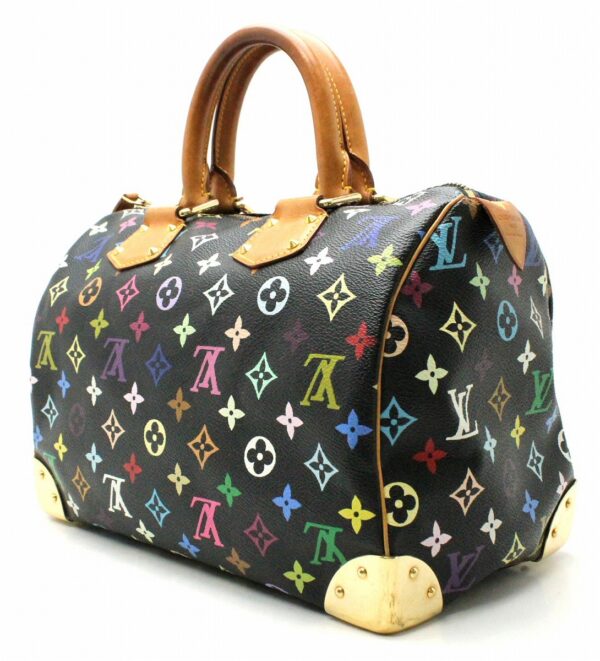 11651182 1 Louis Vuitton Speedy 30 Handbag Monogram Multicolor Black