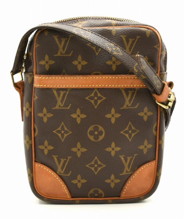 11651271 Louis Vuitton Danube Shoulder Bag Monogram Brown