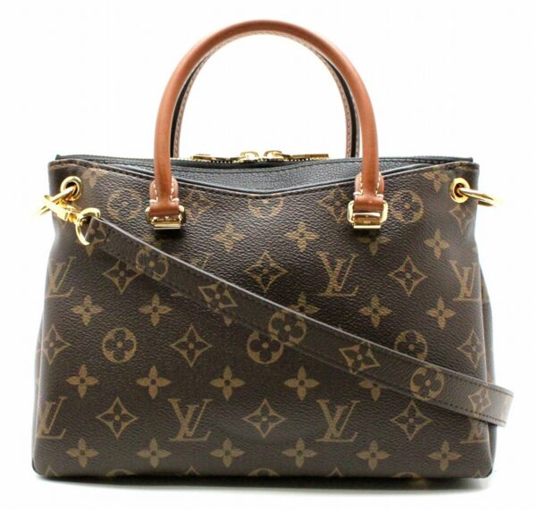 11651398 Louis Vuitton Pallas BB Handbag Monogram Black