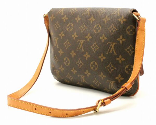 11651490 1 Louis Vuitton Musette Tango Shoulder Bag Monogram Brown