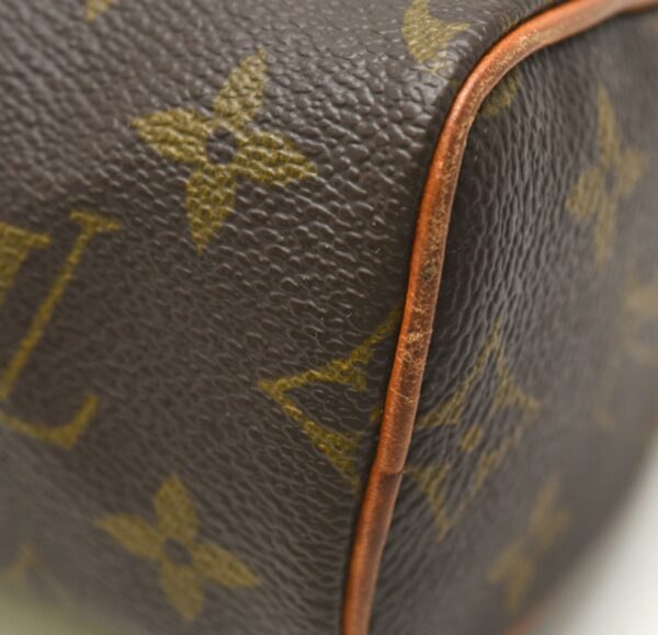 11651616 2 Louis Vuitton Mini Speedy Handbag Monogram Brown