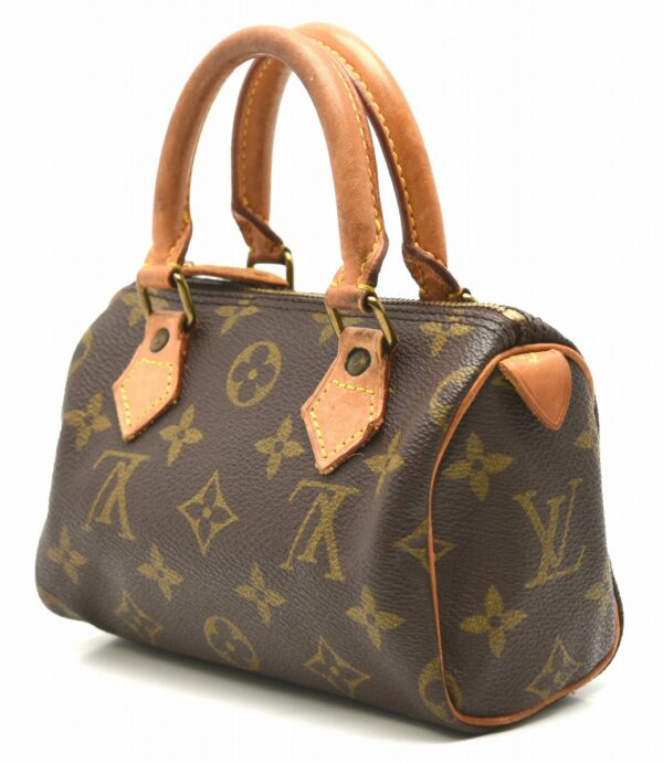 11651628 1 Louis Vuitton Mini Speedy Handbag Monogram Brown