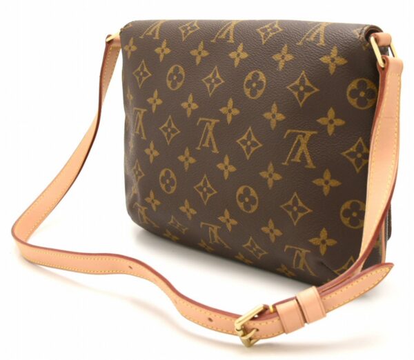 11651630 1 Louis Vuitton Musette Tango Shoulder Bag Monogram Brown