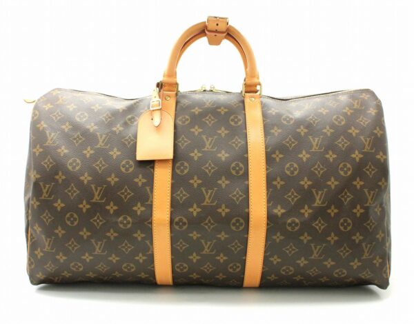 11651712 Louis Vuitton Keepall 55 Bag Monogram Brown