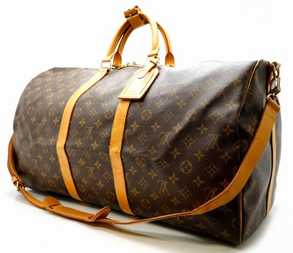 11651755 1 Louis Vuitton Keepall Bandouliere 55 Bag Monogram Brown