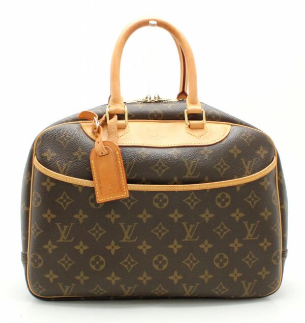 11651775 Louis Vuitton Deauville Handbag Monogram Brown