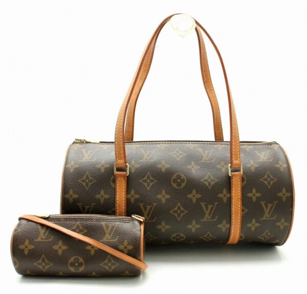 11651791 Louis Vuitton Papillon 30 Handbag Monogram Brown