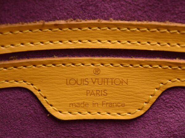 11651931 8 Louis Vuitton Saint Jacques Tote Bag Epi Yellow