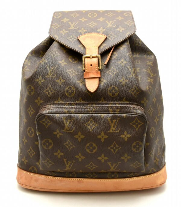 11660018 Louis Vuitton Montsouris GM Backpack Monogram Brown