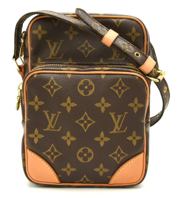 11660035 Louis Vuitton Amazon Shoulder Bag Monogram Brown