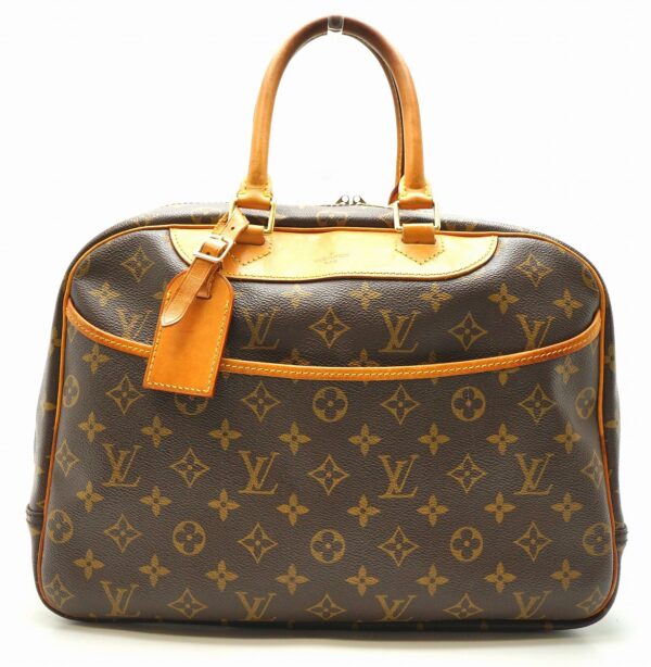 11660064 Louis Vuitton Deauville Handbag Monogram Brown