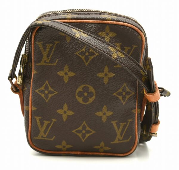 11660066 Louis Vuitton Mini Danube Shoulder Bag Monogram Brown