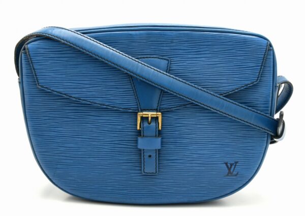 11660080 Louis Vuitton Johnfeuille Shoulder Bag Epi Blue