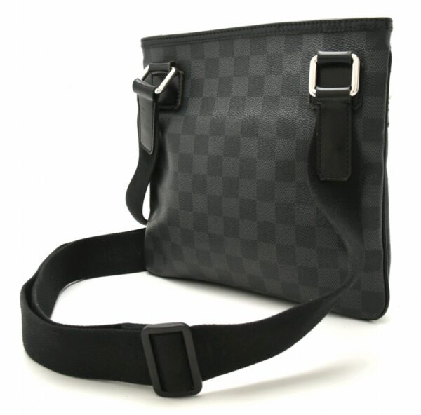 11660082 1 Louis Vuitton Thomas Shoulder Bag Damier Graphite Black