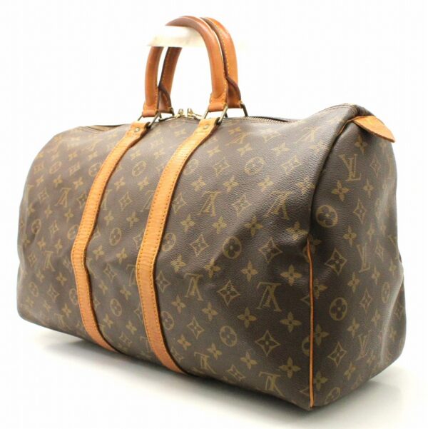 11660133 1 Louis Vuitton Keepall 45 Bag Monogram Brown