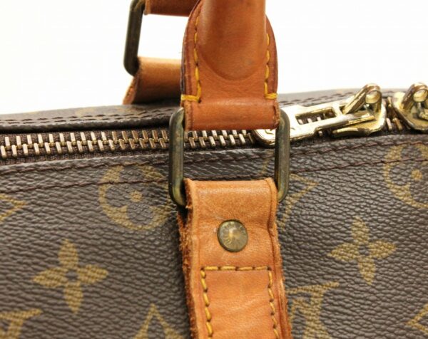 11660133 6 Louis Vuitton Keepall 45 Bag Monogram Brown