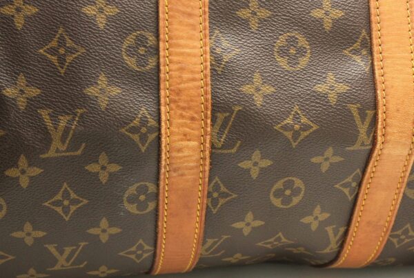 11660133 7 Louis Vuitton Keepall 45 Bag Monogram Brown