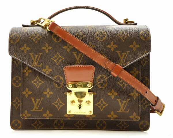 11660229 Louis Vuitton Monceau 26 Handbag Monogram Brown