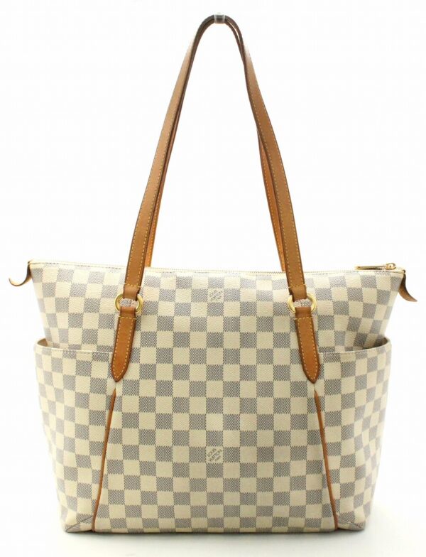 11660359 Louis Vuitton Totally MM Tote Bag Damier Azur