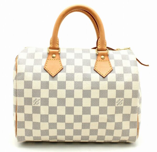 11660847 Louis Vuitton Speedy 25 Handbag Damier Azur