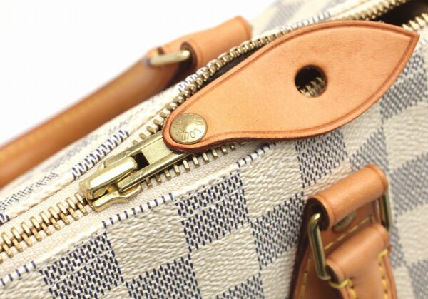 11660847 5 Louis Vuitton Speedy 25 Handbag Damier Azur