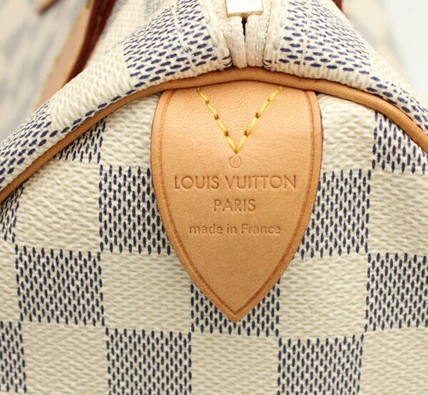 11660847 8 Louis Vuitton Speedy 25 Handbag Damier Azur