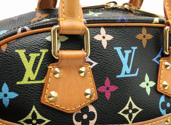 11660865 6 Louis Vuitton Multicolor Trouville Handbag Black