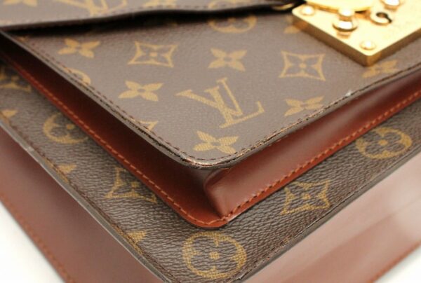 11660874 2 Louis Vuitton Monogram Monceau 28 Handbag Brown