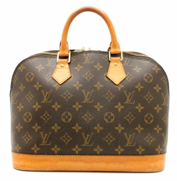 11660877 Louis Vuitton Monogram Alma Handbag Brown