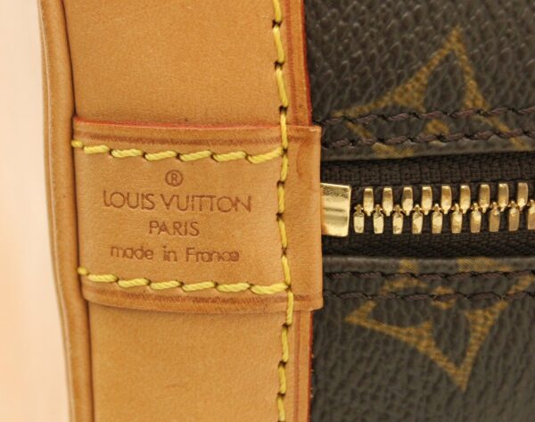 11660878 8 Louis Vuitton Monogram Alma Handbag Brown