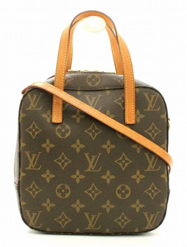 11660882 Louis Vuitton Monogram Spontini Shoulder Bag Brown