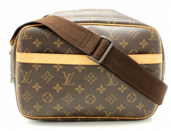 11660930 Louis Vuitton Monogram Reporter PM Shoulder Bag Canvas