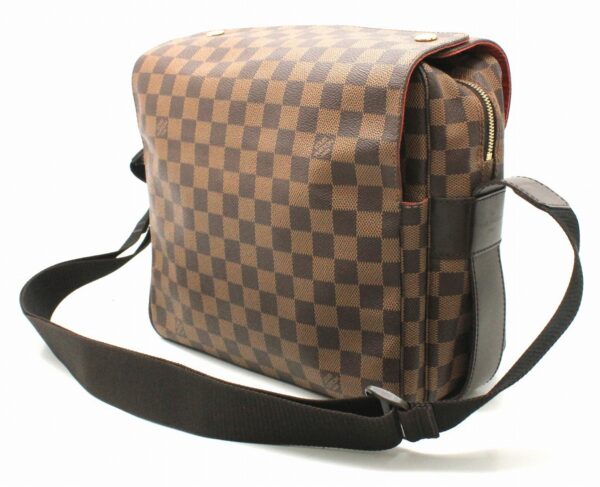 11660933 1 Louis Vuitton Damier Naviglio Shoulder Bag Canvas