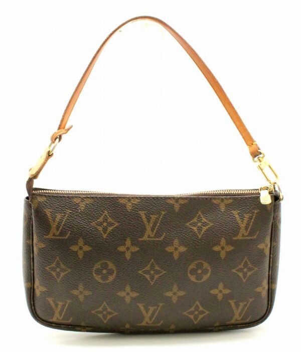 11660967 Louis Vuitton Monogram Pochette Accessory Pouch Canvas