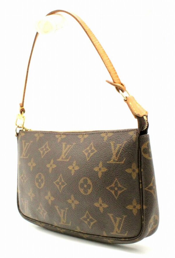 11660967 1 Louis Vuitton Monogram Pochette Accessory Pouch Canvas