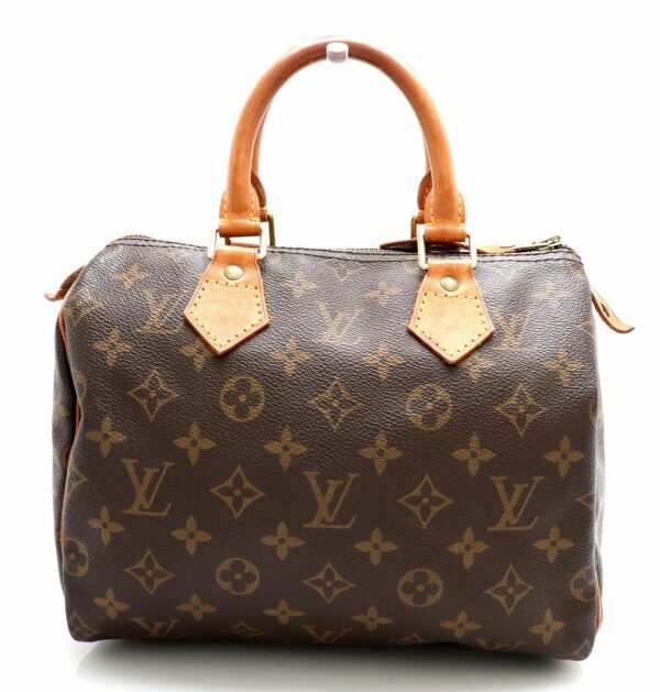 11660990 Louis Vuitton Monogram Speedy 25 Handbag Canvas