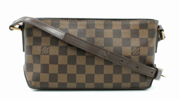 11660992 Louis Vuitton Damier Trotter Shoulder Bag Canvas