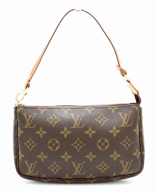 11660994 Louis Vuitton Monogram Pochette Accessory Pouch Canvas