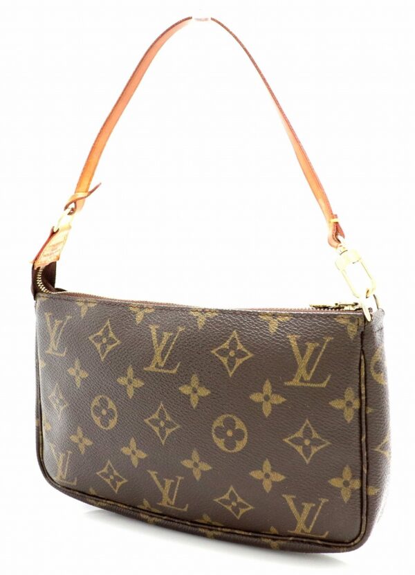 11660994 1 Louis Vuitton Monogram Pochette Accessory Pouch Canvas