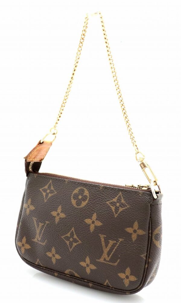 11660997 1 Louis Vuitton Monogram Mini Pochette Accessory Pouch Canvas