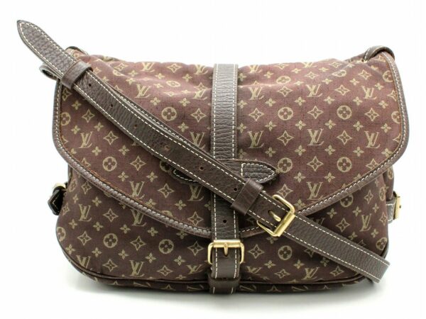 11661039 Louis Vuitton Monogram Minilan Saumur 30 Shoulder Bag Canvas