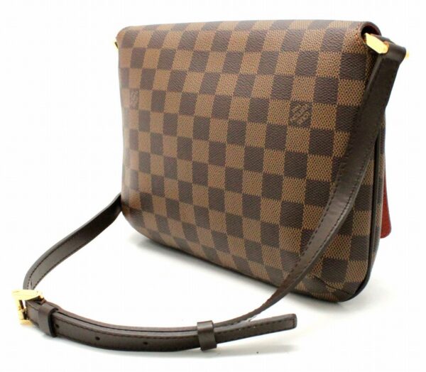 11661040 1 Louis Vuitton Damier Musette Tango Shoulder Bag Canvas