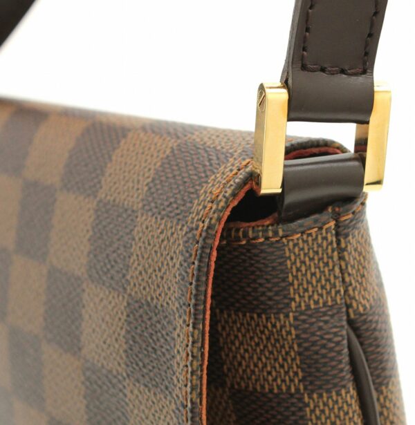 11661040 6 Louis Vuitton Damier Musette Tango Shoulder Bag Canvas